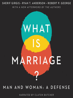 cover image of What Is Marriage?